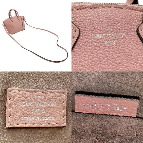 LOUIS VUITTON Pink Leather Shoulder Bag - Picture 5 of 5